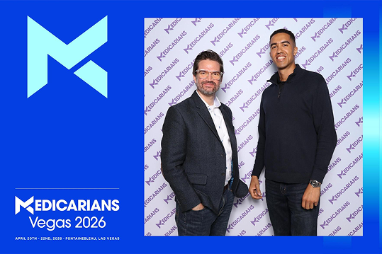 Jason and Jordan at the 2026 Medicarians Convention
